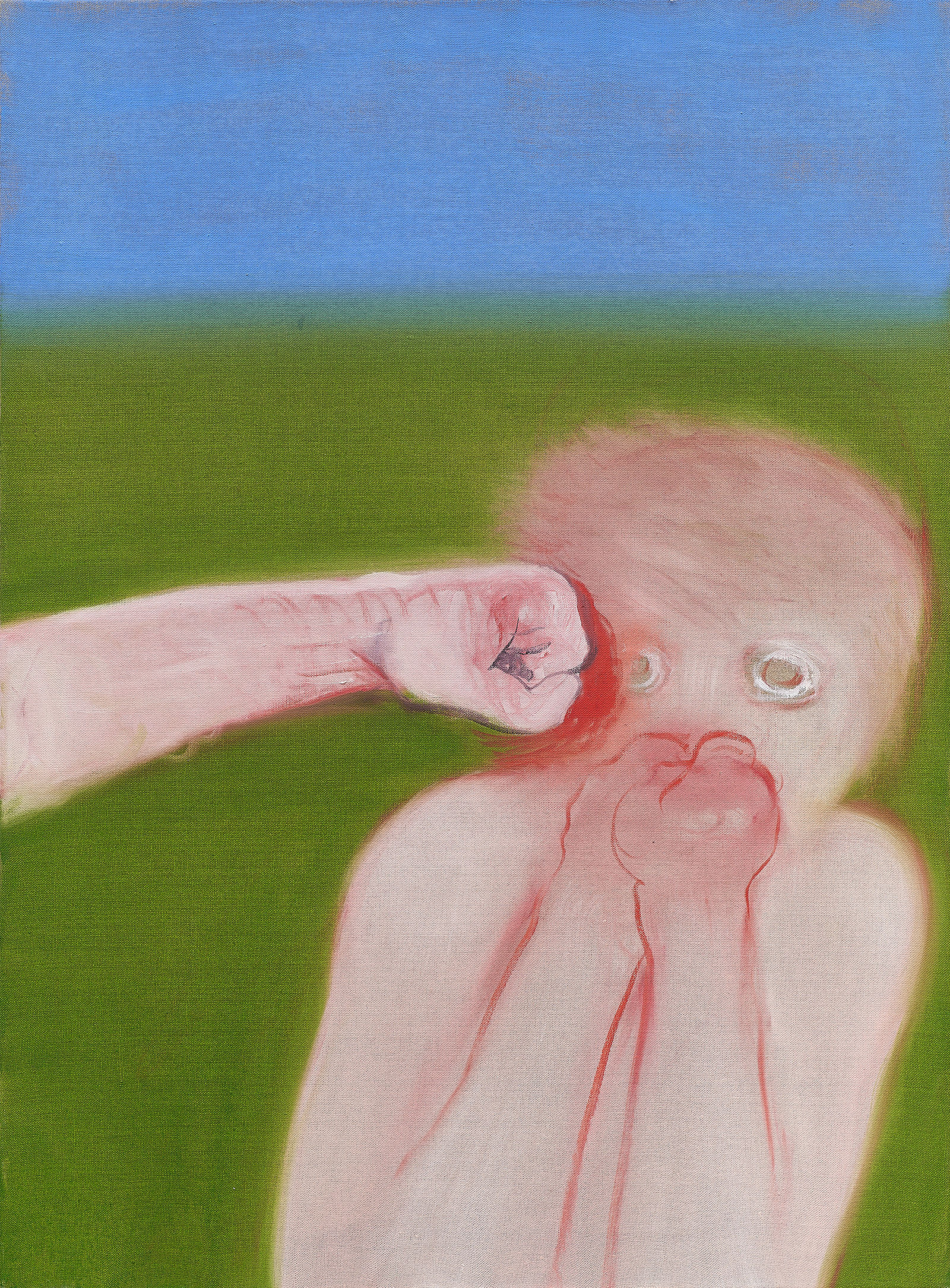 <p>Miriam Cahn, schreck!, 5.3.2022, The Lambrecht-Schadeberg Collection, MGKSiegen, Courtesy the artist</p>
