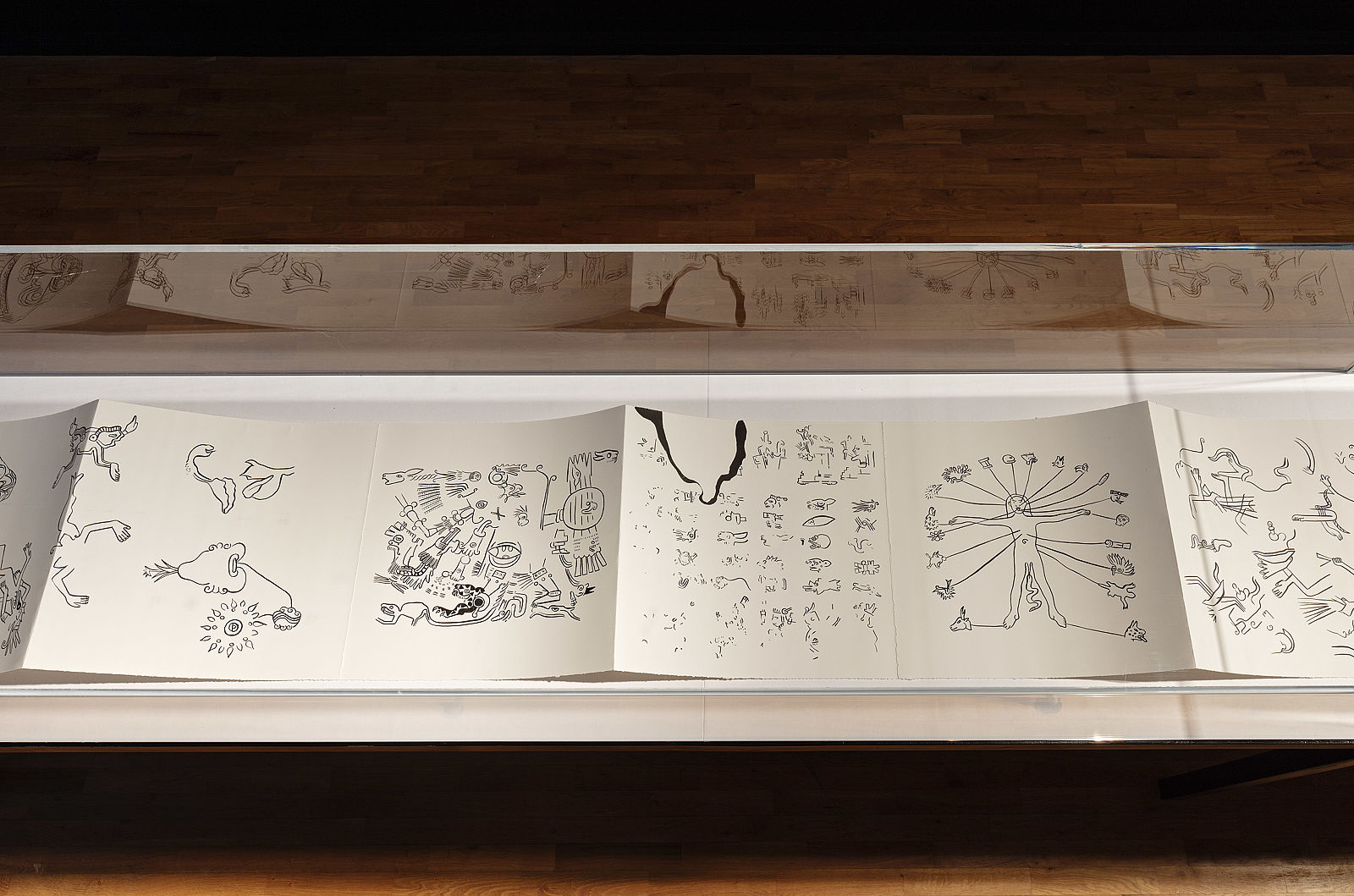 <p>Mariana Castillo Deball, El “donde estoy“ va desapareciendo, 2011, Sammlung Gegenwartskunst MGKSiegen, Courtesy die Künstlerin, Foto: Philipp Ottendörfer</p>