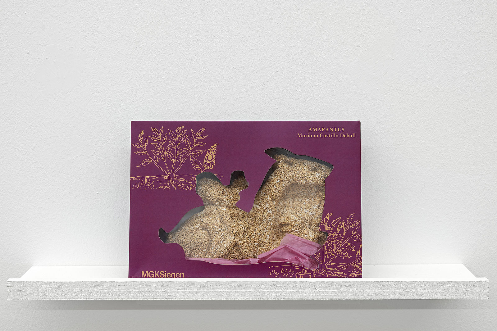 <p>MGKSiegen, Not Done Yet, Colonial Continuities, Work by Mariana Castillo Deball, Amaratus, 2021, Edition, Courtesy the artist and MGKSiegen, Photo: Philipp Ottendörfer</p>
