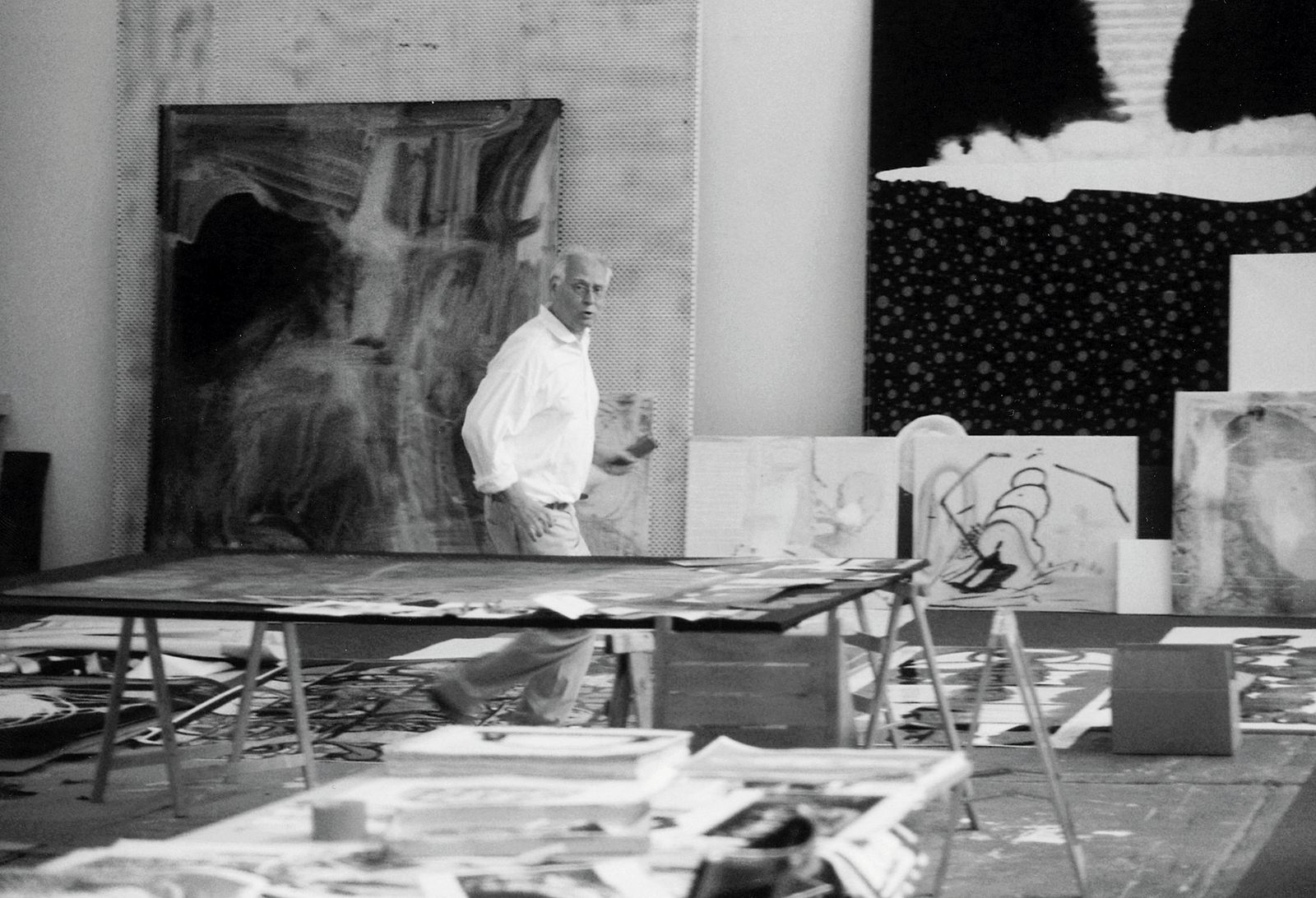 <p>Sigmar Polke, Cologne, 2010, © VG Bild-Kunst, Bonn 2022, Photo: Thomas Kellner</p>
