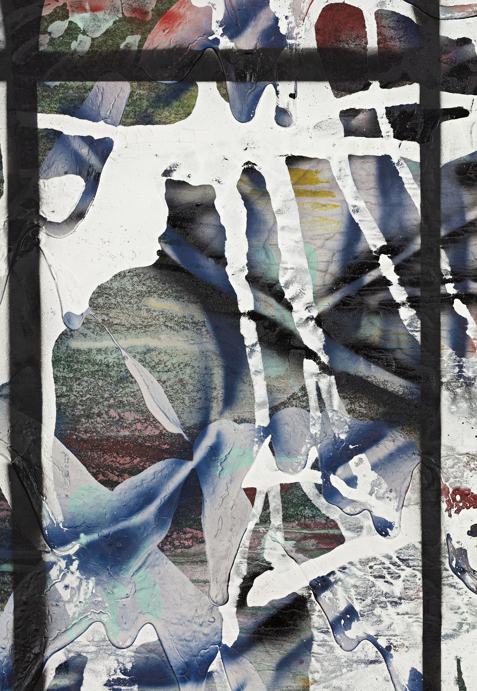 <p>Sigmar Polke, Ohne Titel, 1983–2006, Detail, The Lambrecht-Schadeberg Collection, © The Estate of Sigmar Polke, Cologne/VG Bild-Kunst, Bonn 2022, Photo: Philipp Ottendörfer</p>
