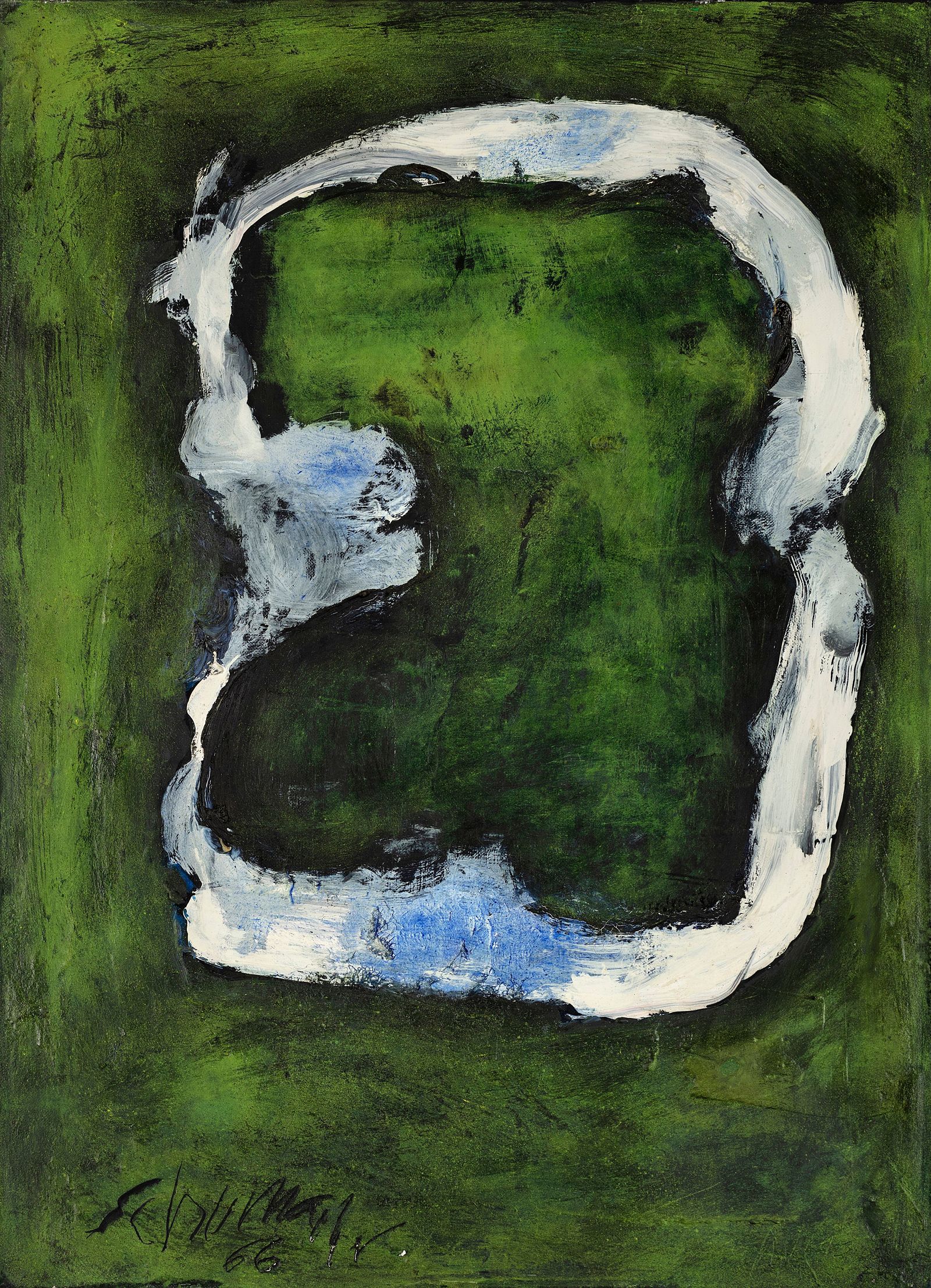 <p>Emil Schumacher, Kero, 1996, The Lambrecht-Schadeberg Collection, © VG Bild-Kunst, Bonn 2022, Photo: Philipp Ottendörfer</p>
