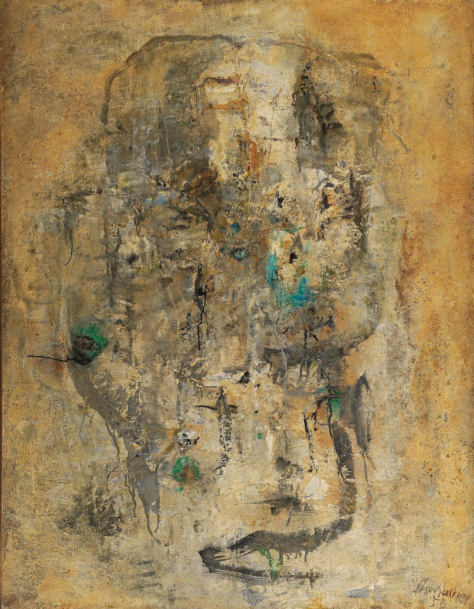<p>Emil Schumacher, Ohne Titel (E.S.), 1958, The Lambrecht-Schadeberg Collection, © VG Bild-Kunst, Bonn 2022</p>
