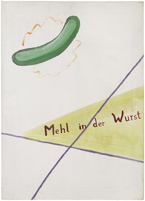 Mehl in der Wurst