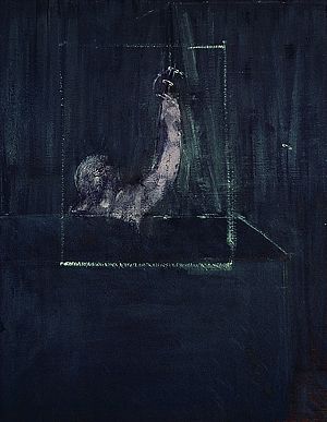 Man at Curtain