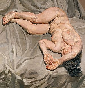 Woman Holding her Thumb