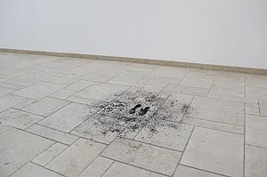 Each touch of the fallen ash